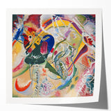Improvisation 35 - Vibrant Abstract Modern Wall Art in Bold Colors
