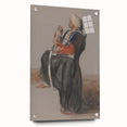 Realism Art Prints - Classical Realism Portrait of Middle Eastern Figure