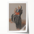 Realism Art Prints - Classical Realism Portrait of Middle Eastern Figure