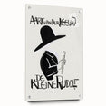 Minimalist Expressionist Wall Art - Bold Black & White Design
