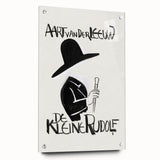 Minimalist Expressionist Wall Art - Bold Black & White Design
