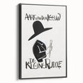 Minimalist Expressionist Wall Art - Bold Black & White Design