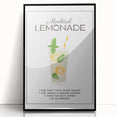 Large abstract wall art featuring mid-century modernist style.