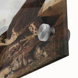 Peregrine Falcons by Audubon - Romanticism Wildlife Art Print