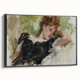 Abstract figurative framed canvas artwork showcasing a dynamic design in bold black tones, highlighting modern artistic expression. Ideal for contemporary home decor.