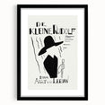 Minimalist Expressionist Wall Art - Monochrome Abstract Design