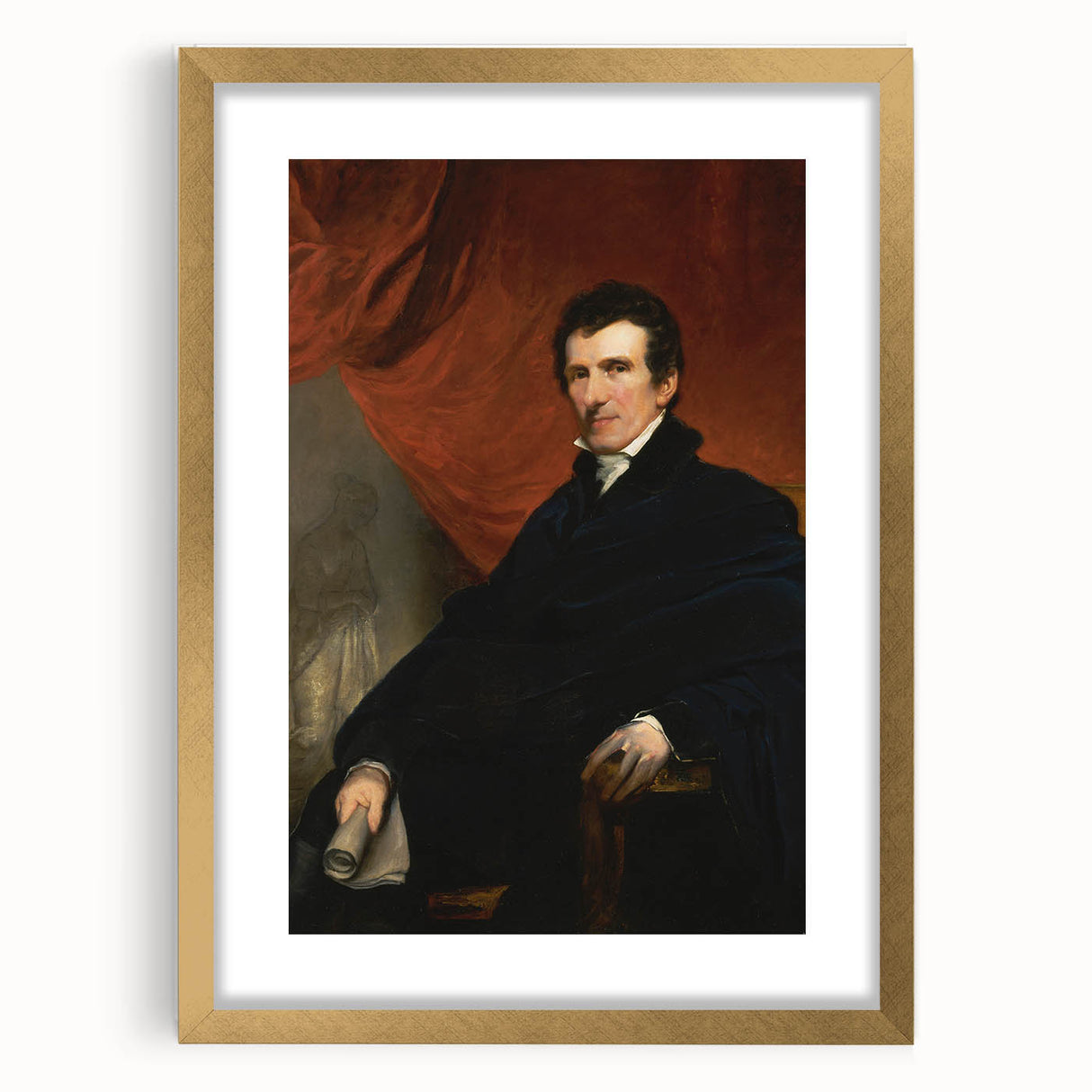 Antonio Canova by John Jackson - Romanticism Portrait Art Print