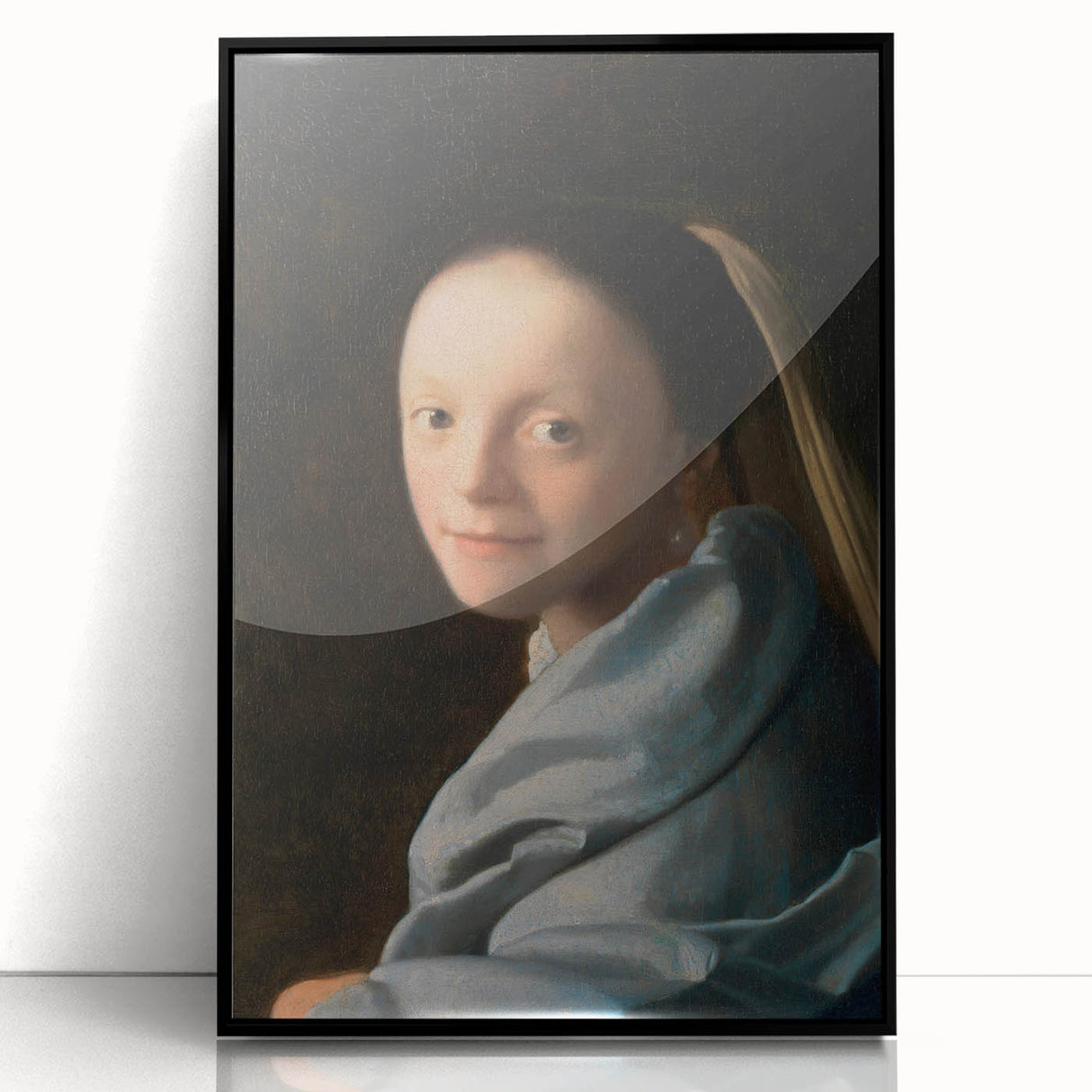 Baroque Portrait of a Young Woman - Timeless Rococo Art Print