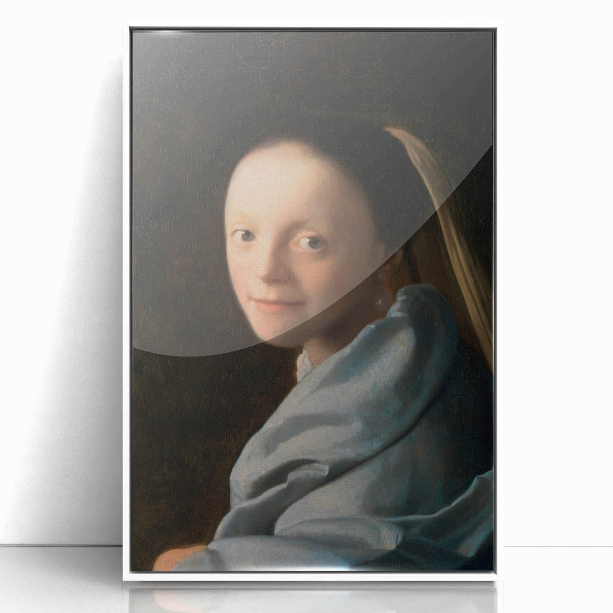 Baroque Portrait of a Young Woman - Timeless Rococo Art Print