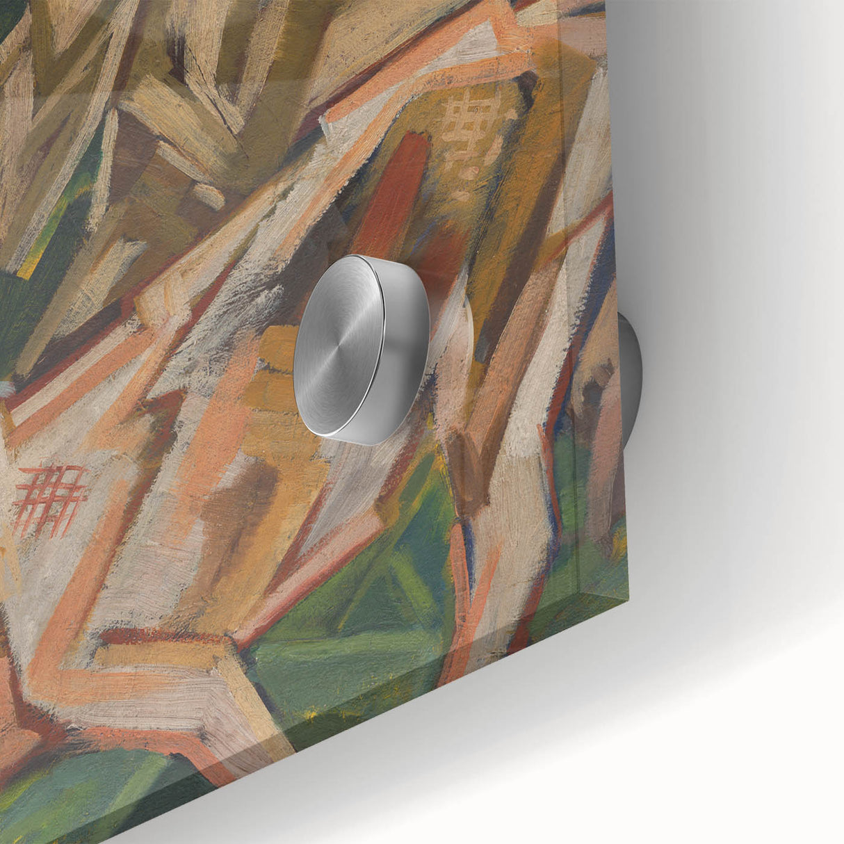 Vibrant Expressionist Wall Art - Bold Abstract Narrative Design