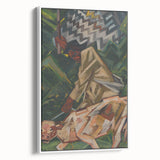 Vibrant Expressionist Wall Art - Bold Abstract Narrative Design