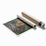 Vibrant Expressionist Wall Art - Bold Abstract Narrative Design