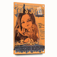 Janis Joplin Retro Wall Art – Vintage 1970s Blues Concert Print