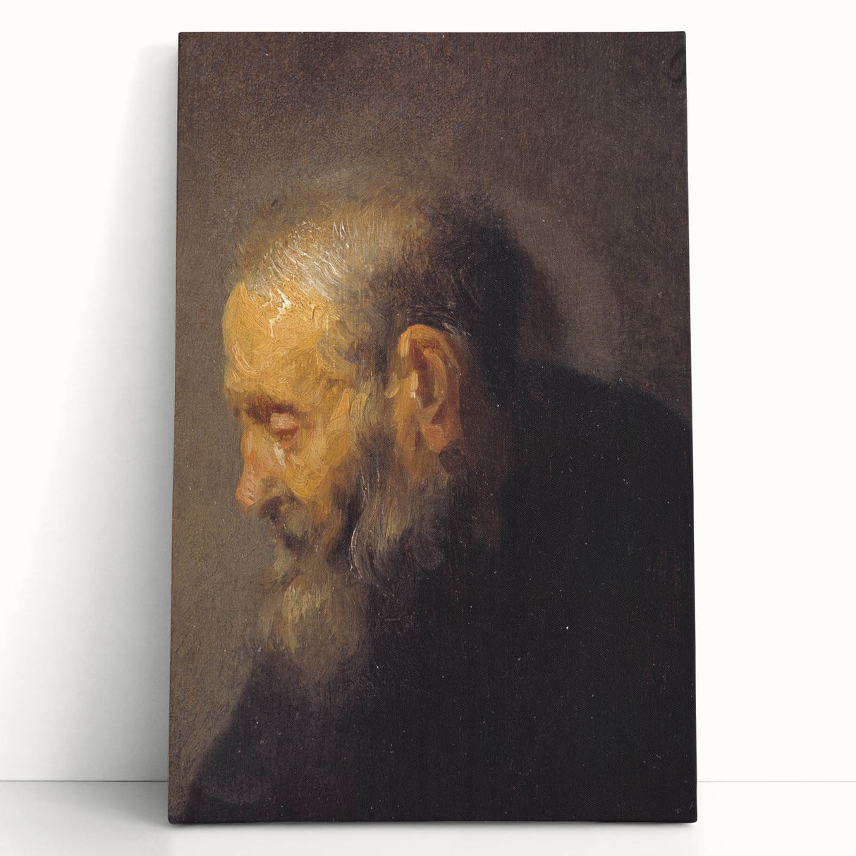 Baroque Portrait of an Elderly Man - Historical and Timeless Art