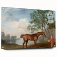 Pumpkin with a Stable Lad by George Stubbs - Romanticism Art Print