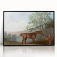 Pumpkin with a Stable Lad by George Stubbs - Romanticism Art Print