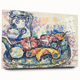 Vibrant Still Life with Jug - Modern Wall Art in Playful Colors