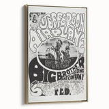 Jefferson Airplane Retro Wall Art – Vintage 1960s Psychedelic Print