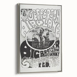 Jefferson Airplane Retro Wall Art – Vintage 1960s Psychedelic Print