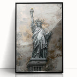 Framed abstract landscape wall art in black acrylic, showcasing vibrant colors and fluid shapes, perfect for modern home decor. Ideal for enhancing living spaces.