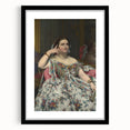 Neoclassical Art Print: Madame Moitessier by Ingres - Classical Portrait Decor
