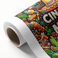 Festive Cinco de Mayo Wall Art - Mexican Party Celebration Print