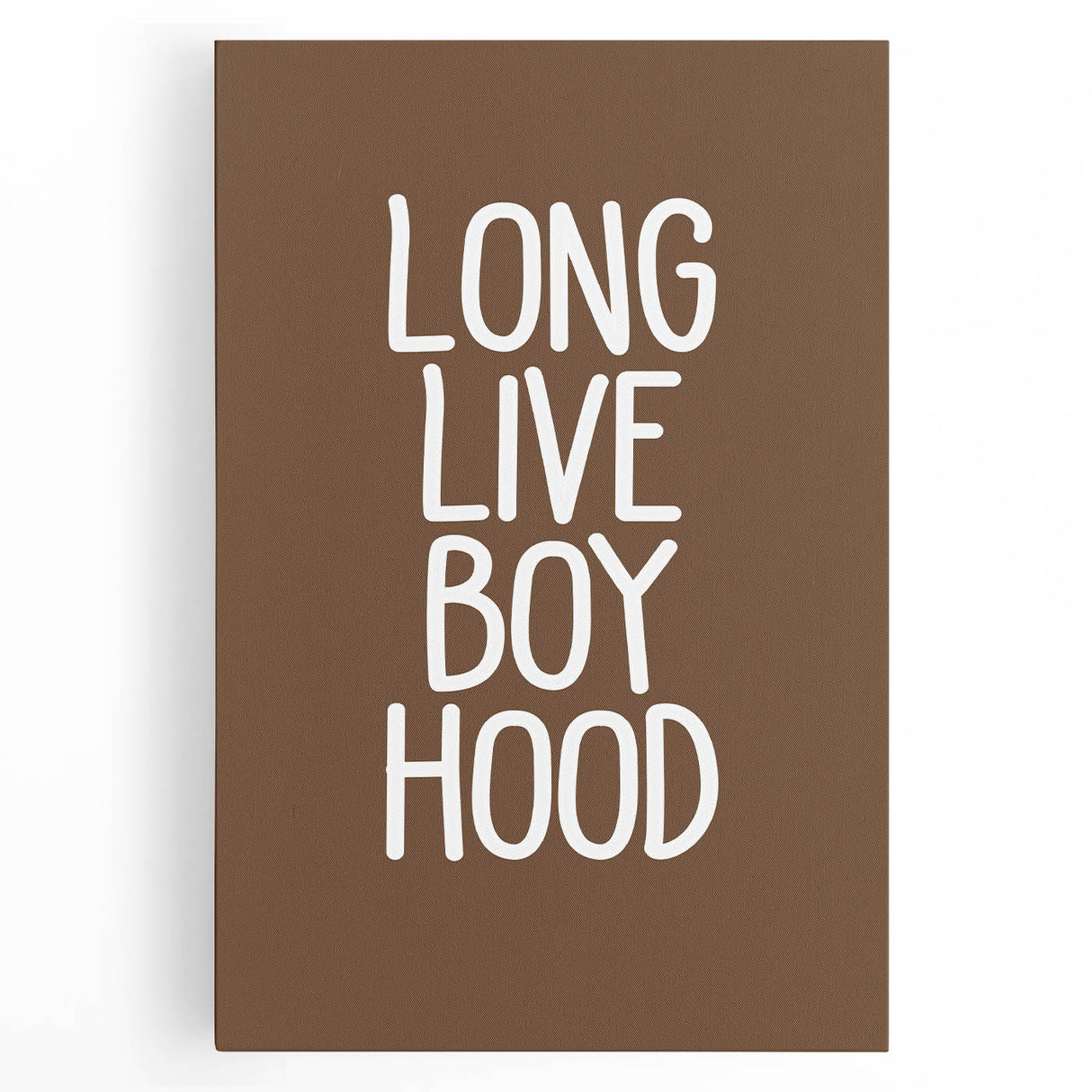 Long Live Boyhood - Boys Room Wall Art Kids Bedroom Decor