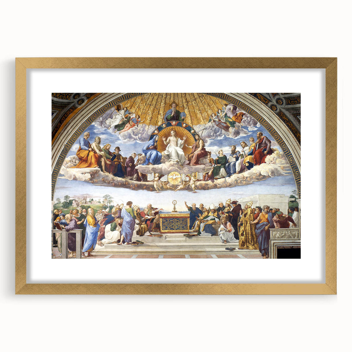 Renaissance Art Prints: Raphael's Disputation of the Holy Sacrament