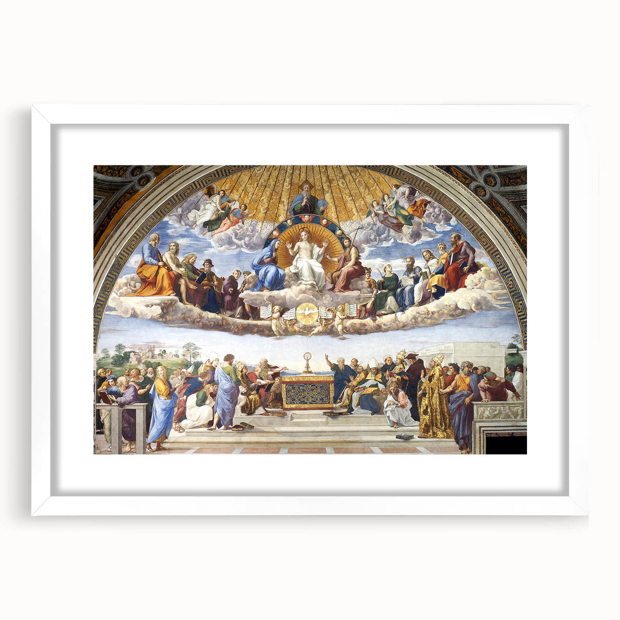 Renaissance Art Prints: Raphael's Disputation of the Holy Sacrament