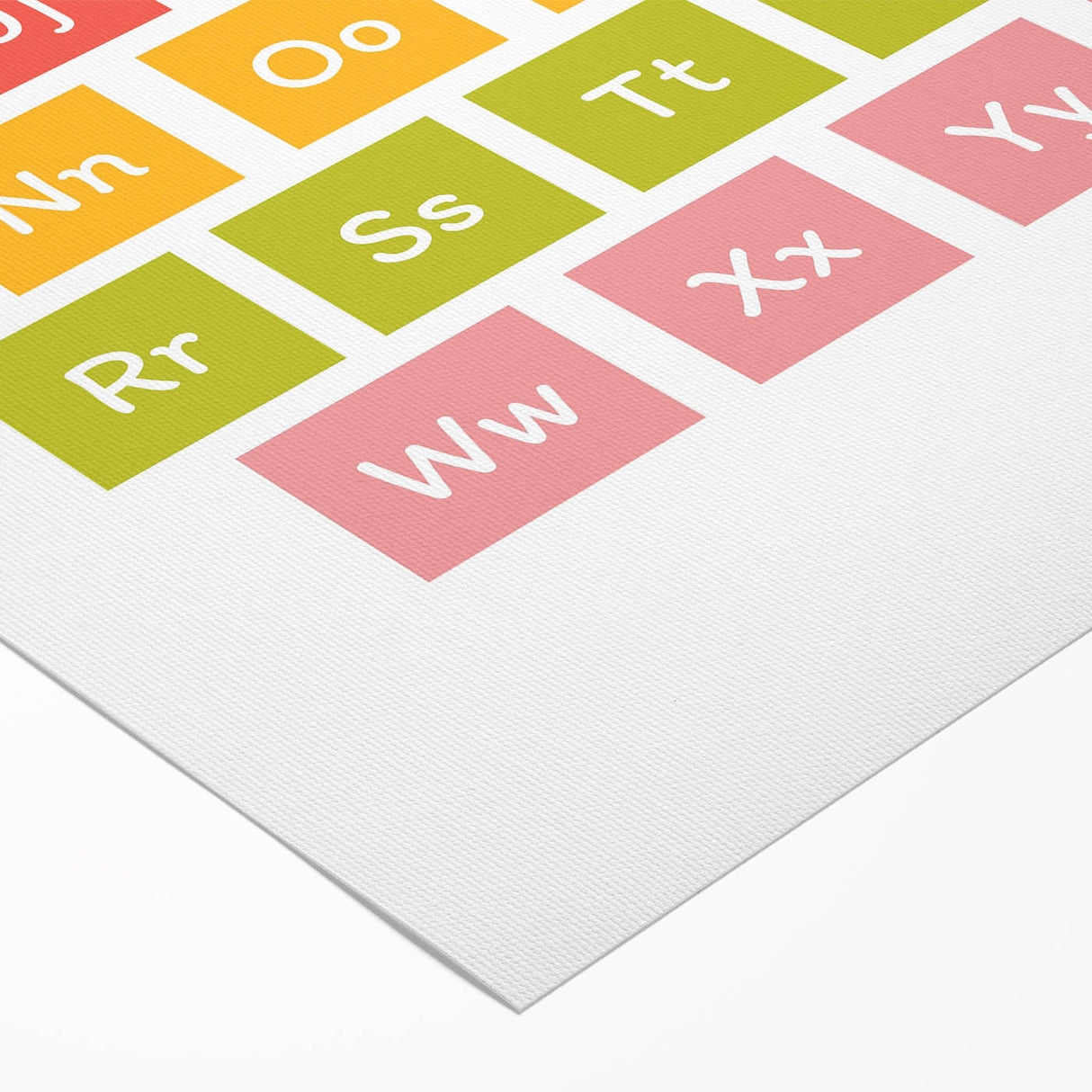 Alphabet Kids Educational Wall Art – ABC Learning Poster