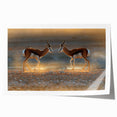 Extra large rolled print of a Namibian landscape with muted earth tones, ideal for art wall dining room.