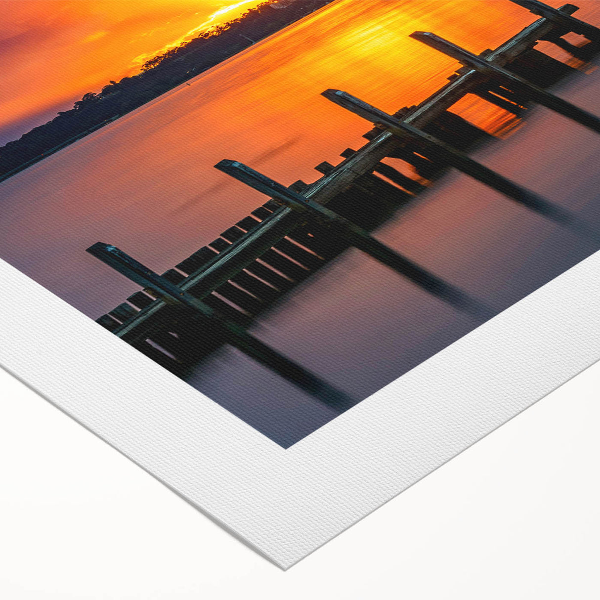 Art deco poster of Perth skyline in muted gold and navy tones on rolled canvas, suitable for dining room decor.