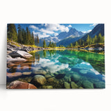 Black and white photo of Alberta scenery on stretched canvas, ideal for kitchen wall art or bedroom ambiance.