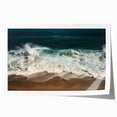 Extra large rolled print featuring a vibrant Caribbean scenery with lush florals, perfect for art wall dining room.