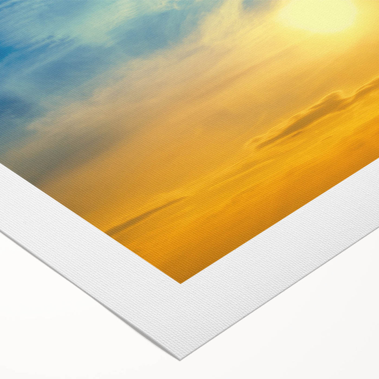 Art deco poster of a European scenery in muted earth tones on rolled canvas, suitable for dining room wall art.