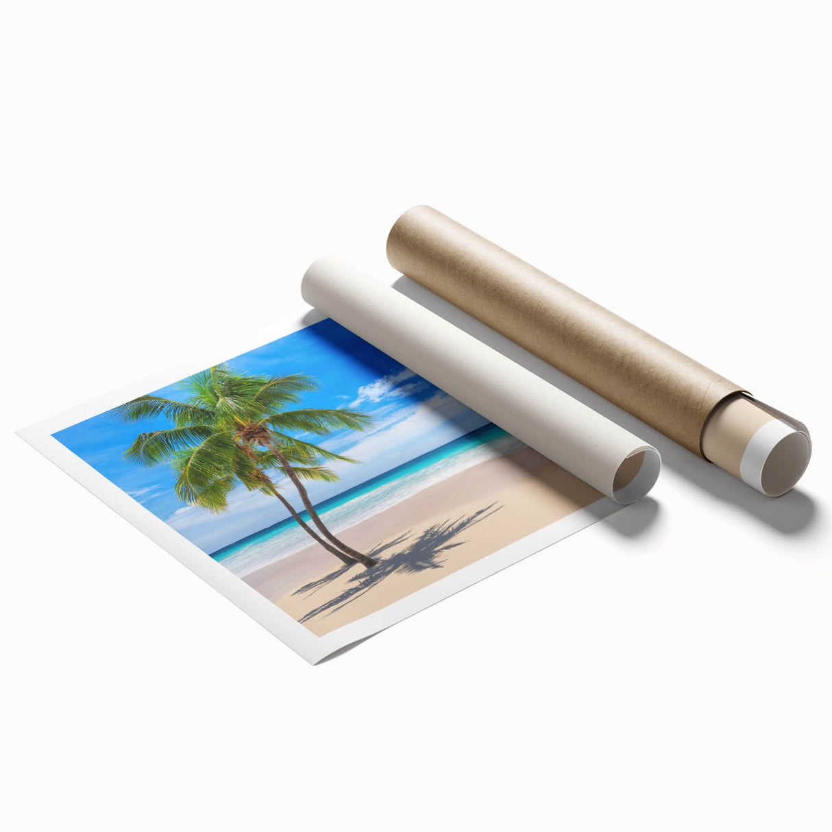 Extra large rolled print depicting vibrant floral scenery in Oceania, Fiji, ideal for classy bathroom wall art.