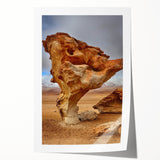 Extra large rolled print of a Bolivian landscape with vibrant greenery and mountains, ideal for art wall dining room.