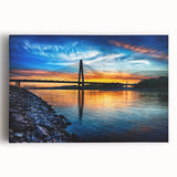 Black and white photo of Kansas scenery on a large stretched canvas, suitable as kitchen wall art.