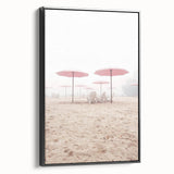 Black and white framed canvas depicting a vintage landscape scene, ideal for bedroom wall art.