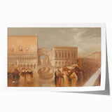 Venice - Bridge of Sighs - Romanticism Architecture Art Print
