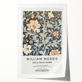 Abstract floral design rolled print showcasing vibrant colors and intricate patterns, elegantly packaged in a protective cardboard tube for art lovers.
