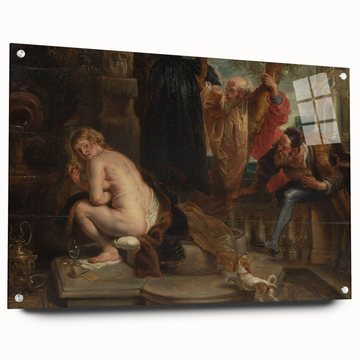 Baroque Allegorical Scene - Classic and Detailed Historical Wall Art