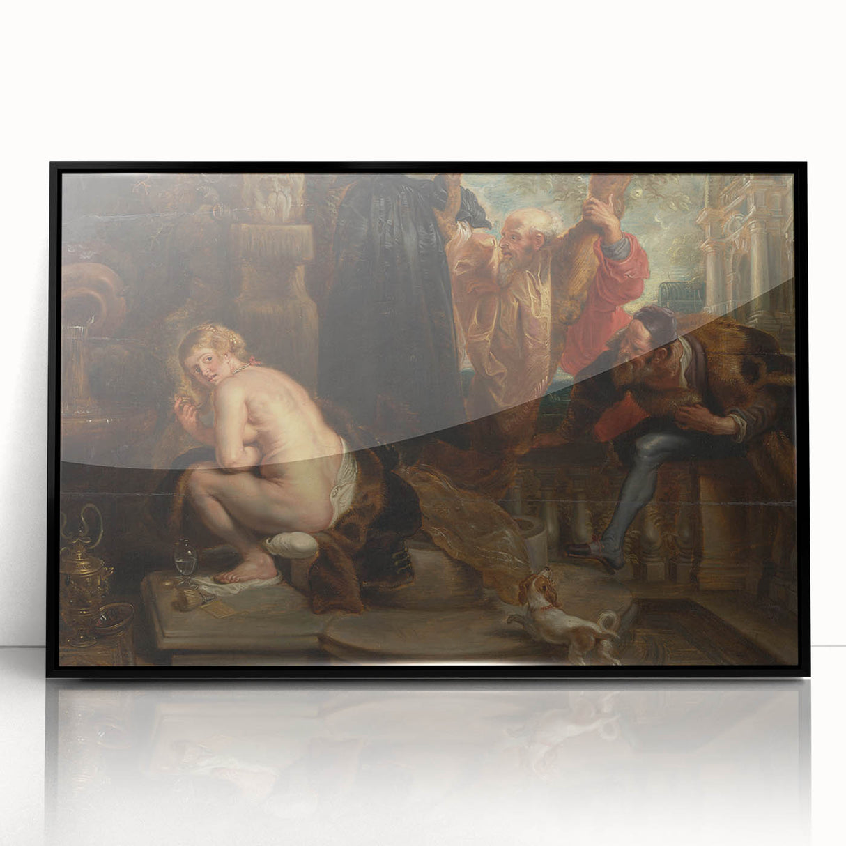 Baroque Allegorical Scene - Classic and Detailed Historical Wall Art