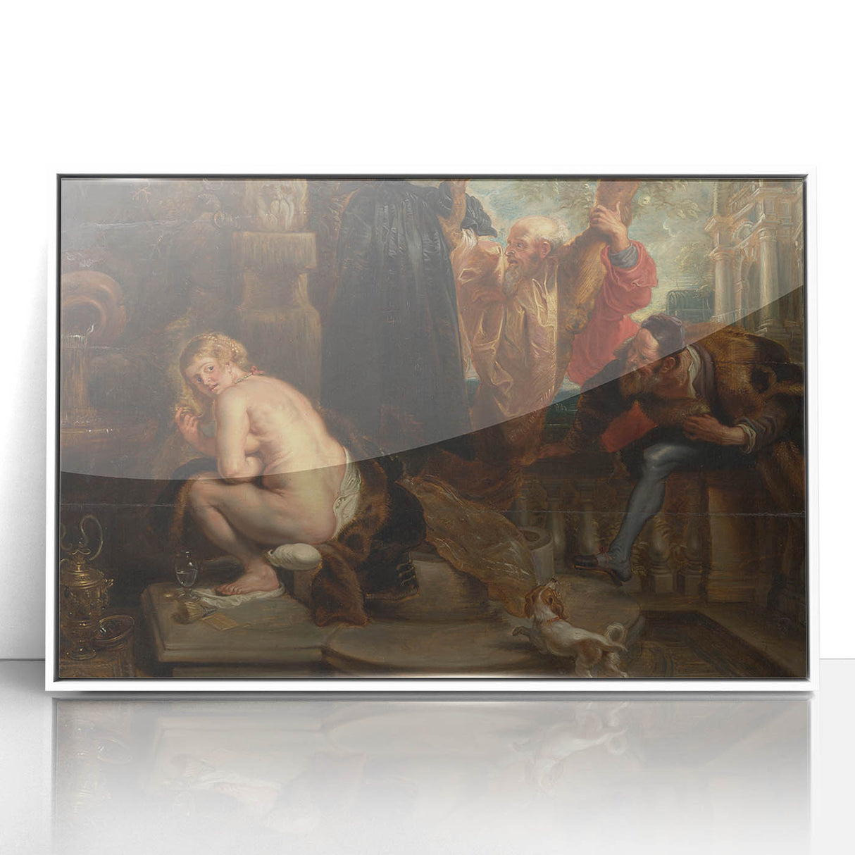 Baroque Allegorical Scene - Classic and Detailed Historical Wall Art