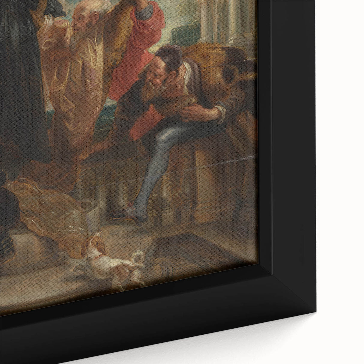 Baroque Allegorical Scene - Classic and Detailed Historical Wall Art