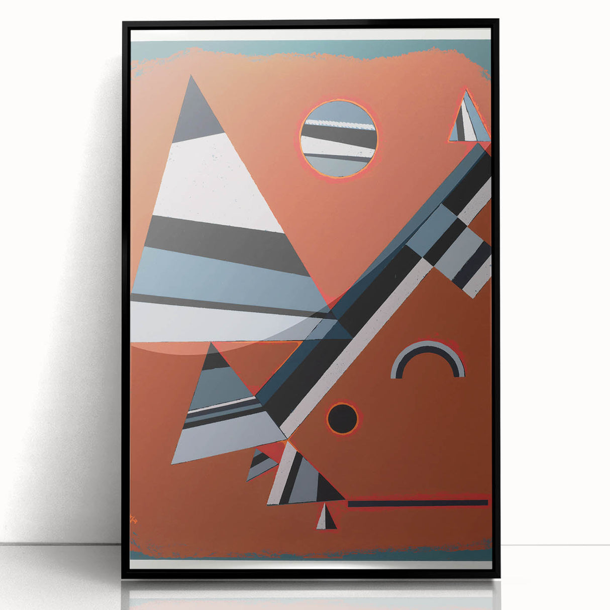 Modern Wall Art Print - Abstract Geometric Design, Contemporary Decor