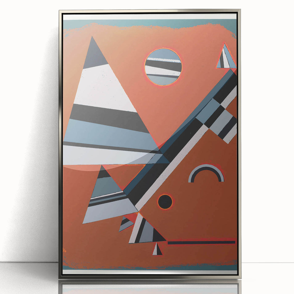 Modern Wall Art Print - Abstract Geometric Design, Contemporary Decor