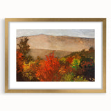 Extra large abstract art print with textured autumnal hues on a framed canvas, ideal for living room decor.