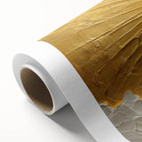 Abstract landscape wall art on rolled canvas, showcasing vibrant colors and dynamic shapes, ideal for modern home décor. Packaged securely in a sturdy cardboard tube for safe delivery.
