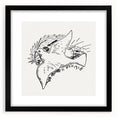 Expressionist Art: Peace Dove with Sunburst